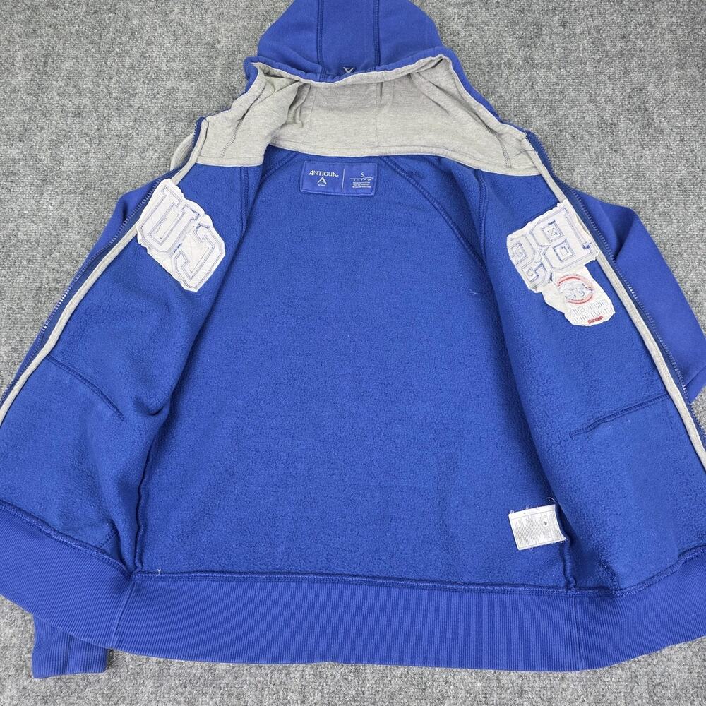 Chicago Cubs Hoodie Womens Small Blue MLB Baseball 2016 World Series Thumb Holes - Picture 16 of 16